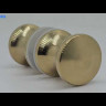 Ручка-кноб для двери душевой кабины под 1 отв. 8мм, Matt Brushed Gold, JP20113 в Тамбове