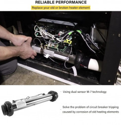 Подогрев воды джакузи Balboa 58083 25-175-1010 VS M7 Spa Heater Assembly, 5,5 кВт, 240 В, 58083