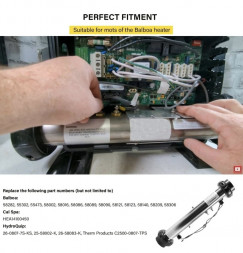 Подогрев воды джакузи Balboa 58083 25-175-1010 VS M7 Spa Heater Assembly, 5,5 кВт, 240 В, 58083